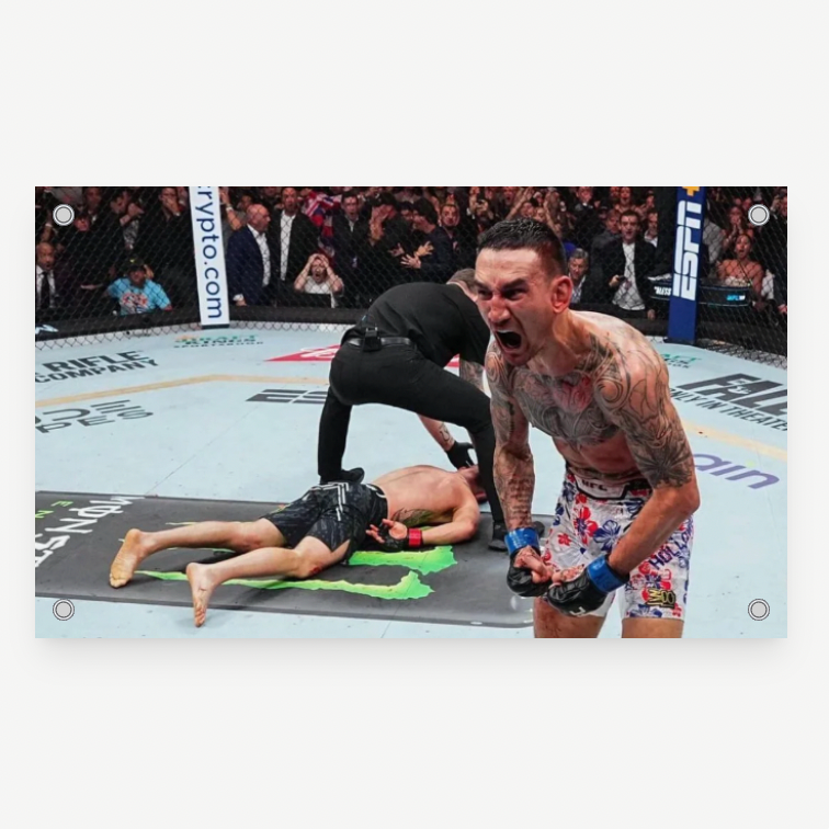 Max Holloway 300 Flags